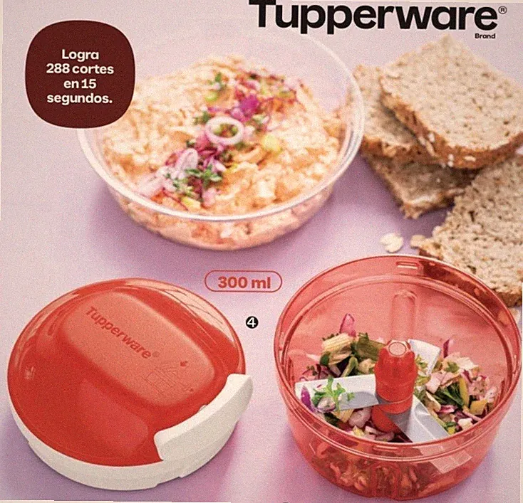 Tupperware Supersonic Compact food processor/ Mini Chef 300ml