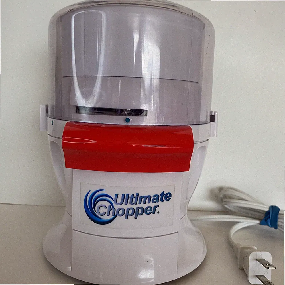 Ultimate Chopper CH-1 Food Processor 500 Watts 750 Megapower RARE RED Tested