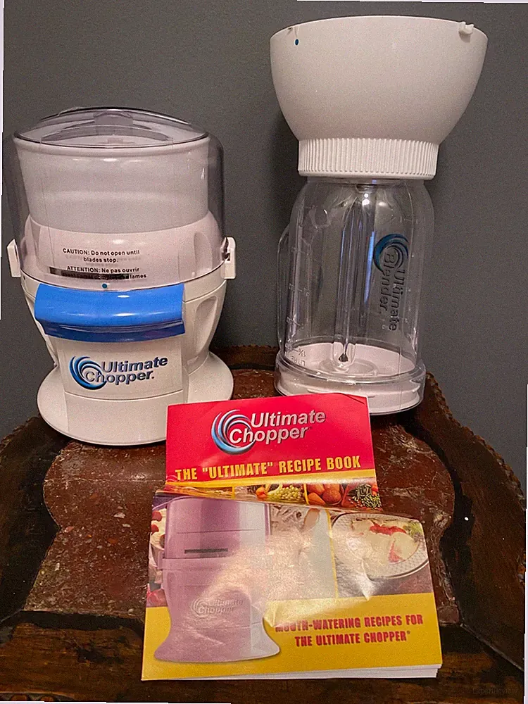 Ultimate Chopper CH-1 Food Processor with Blender Attachment - Open Box