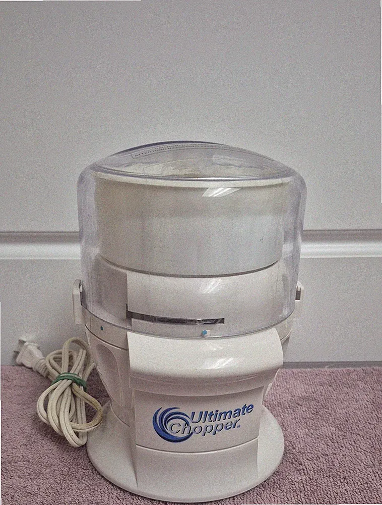 Ultimate Chopper CH-1 White Food Processor 750 Watts Max Power