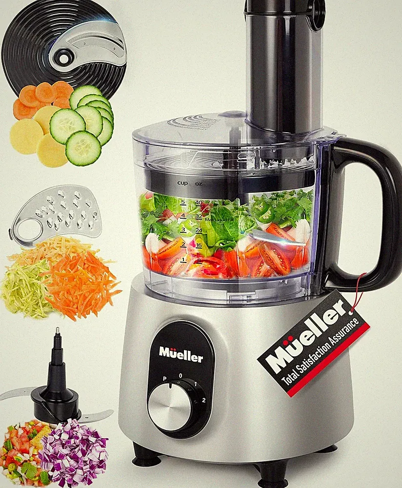 Ultra Prep Food Processor Chopper for Dicing, Slicing, Shredding, Mincing