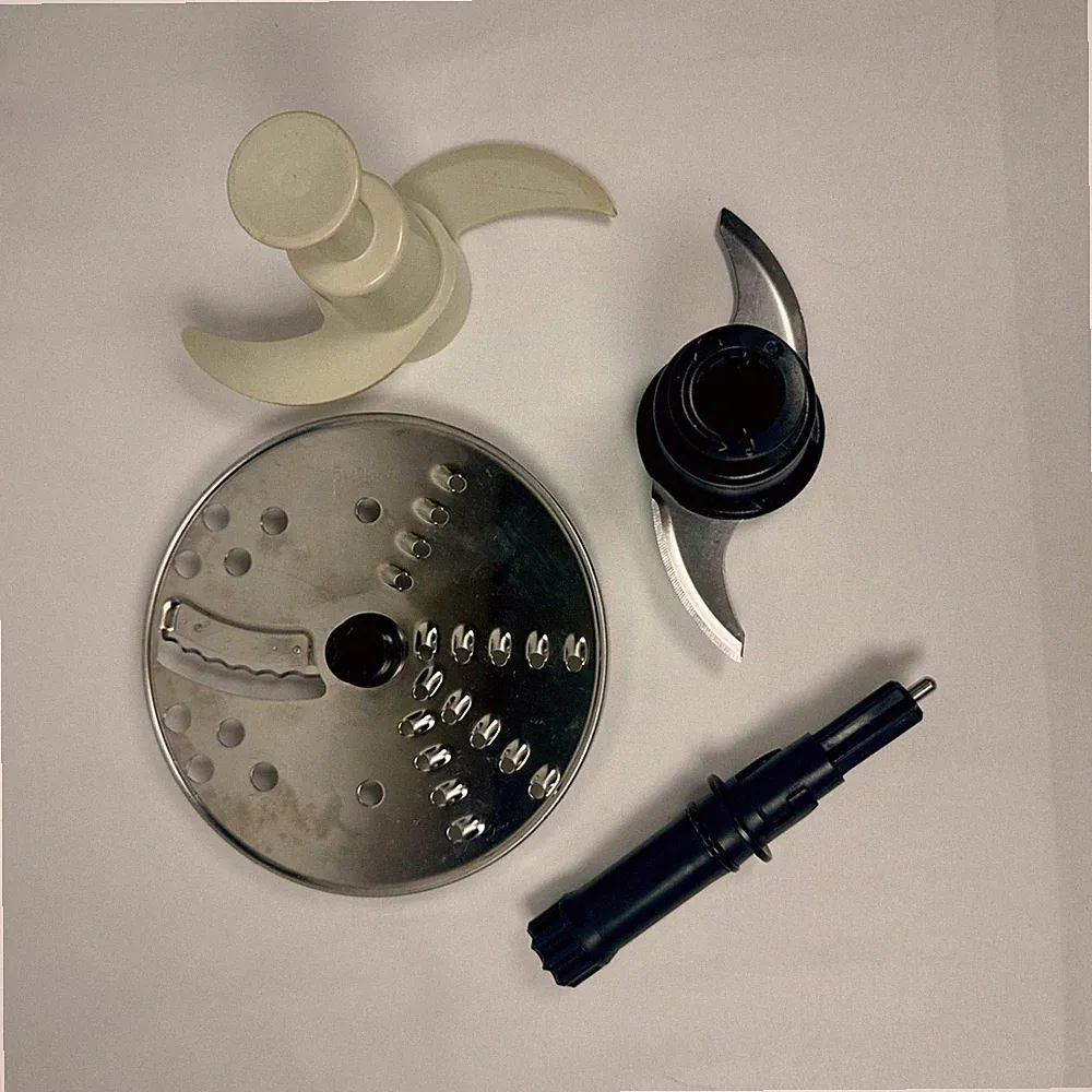 Unknown Brand Food Processor Accessories. Total of 4 Parts.