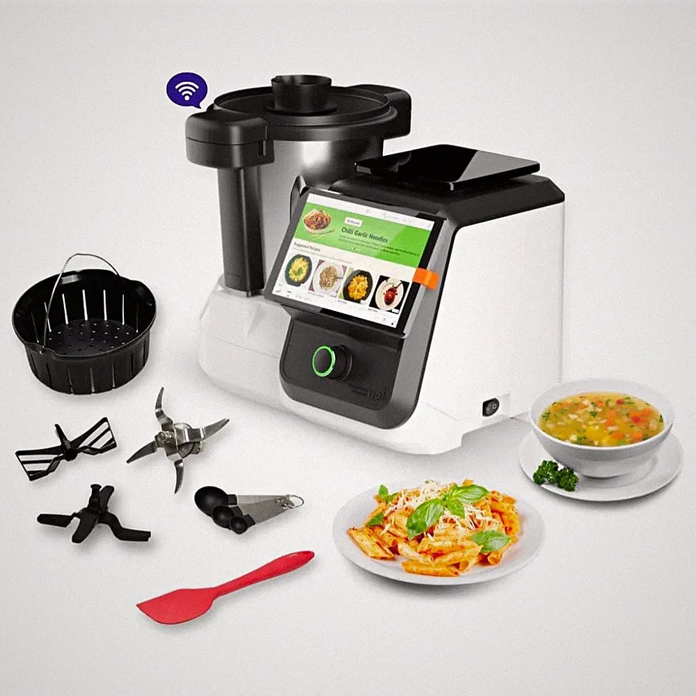 upliance.ai AI Cooking Assistant Full-Size Food Processor 1800W 3L Wi-Fi Bowl