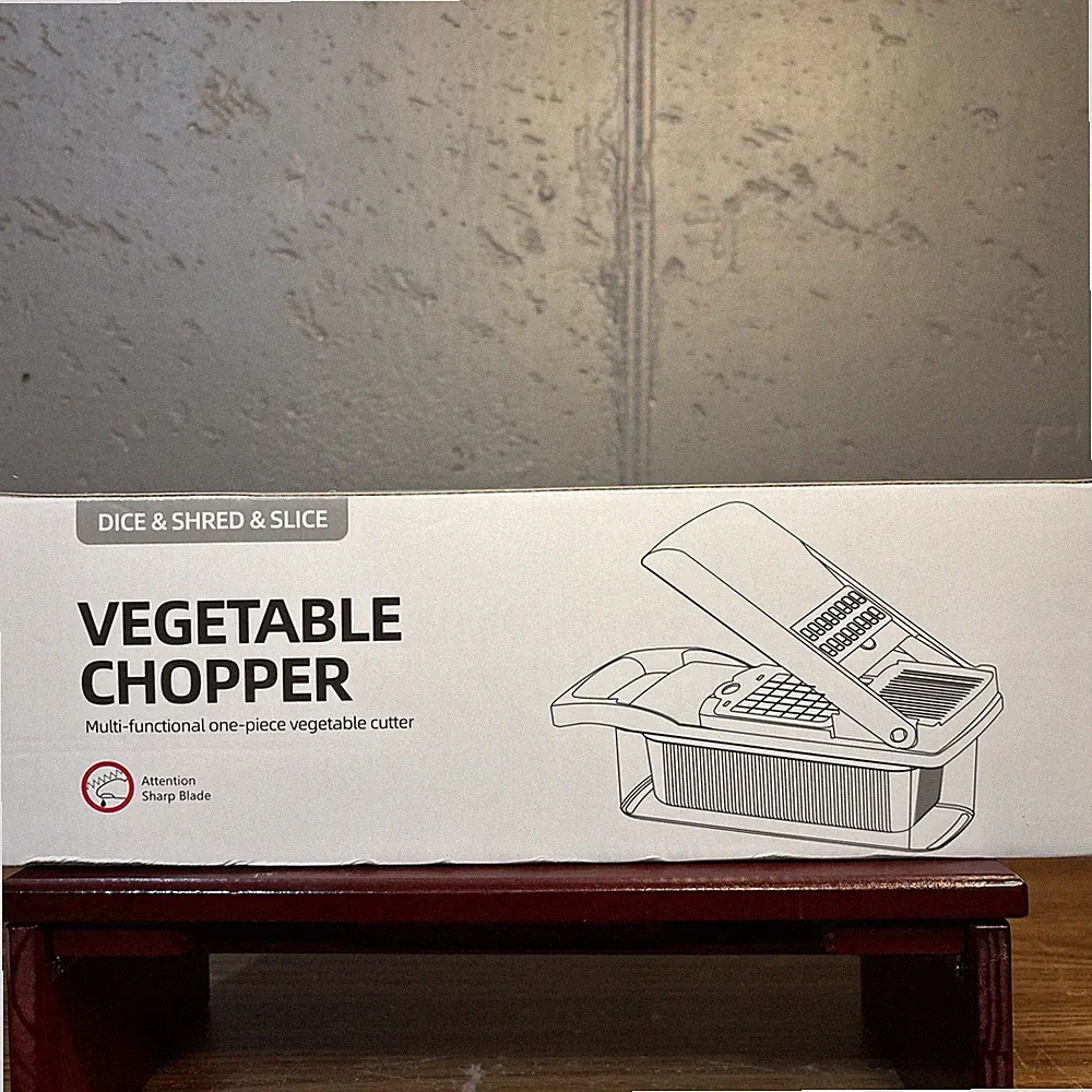 Vegetable Chopper Slicer 7 in 1 Veggie Chopper Dicer Cutter Multifunctional Food