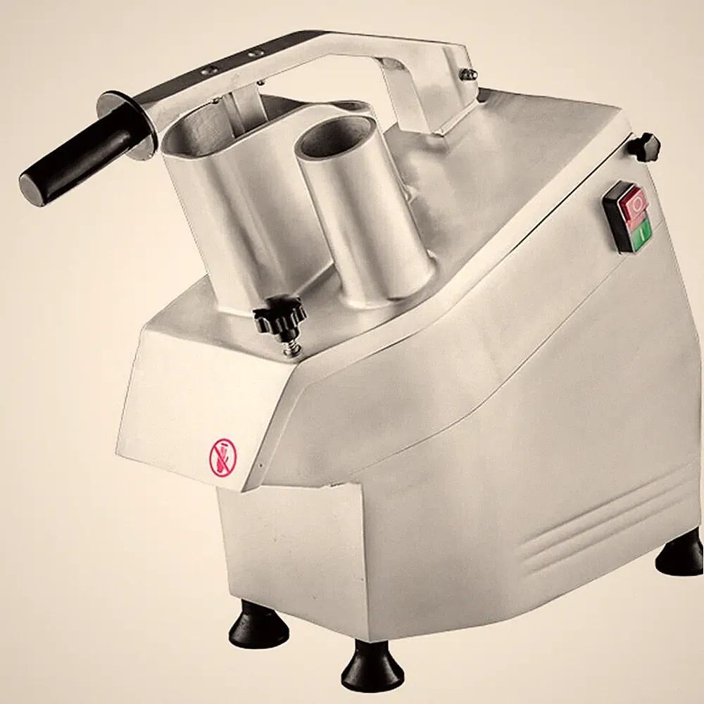 Vegetable Cutter, Continuous Feed Food Processor with 5 Disks