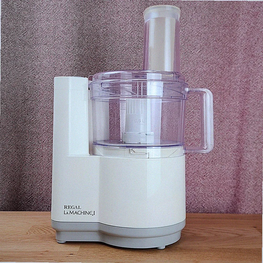 Vintage 1980s Regal La Machine I Food Processor Model K 300W 120V USA