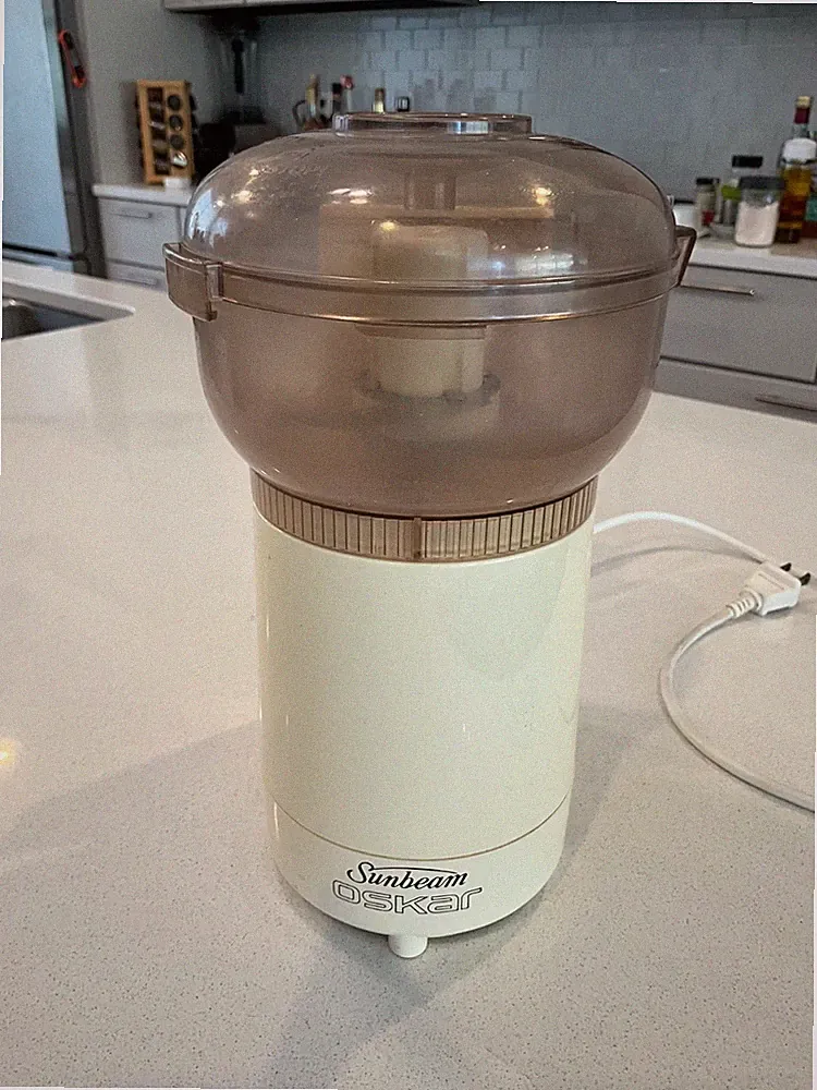 Vintage 1985 Sunbeam Oskar 14081 Food Processor Chopper Made in France ~ Works