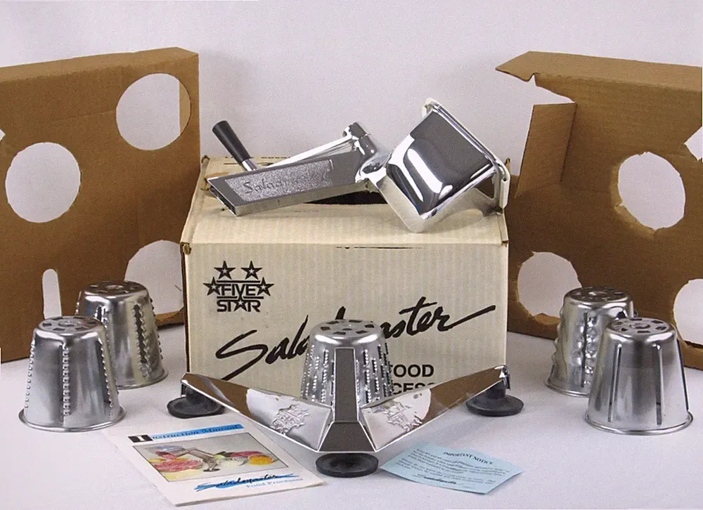 Vintage 70s/80s Saladmaster Five Star Food Processor - New Old Stock Pristine