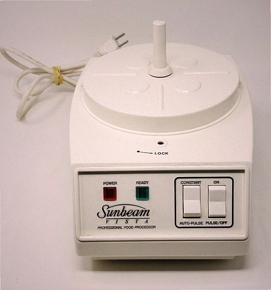 Vintage 80s Sunbeam Vista Professional Food Processor BASE 84071 WORKS