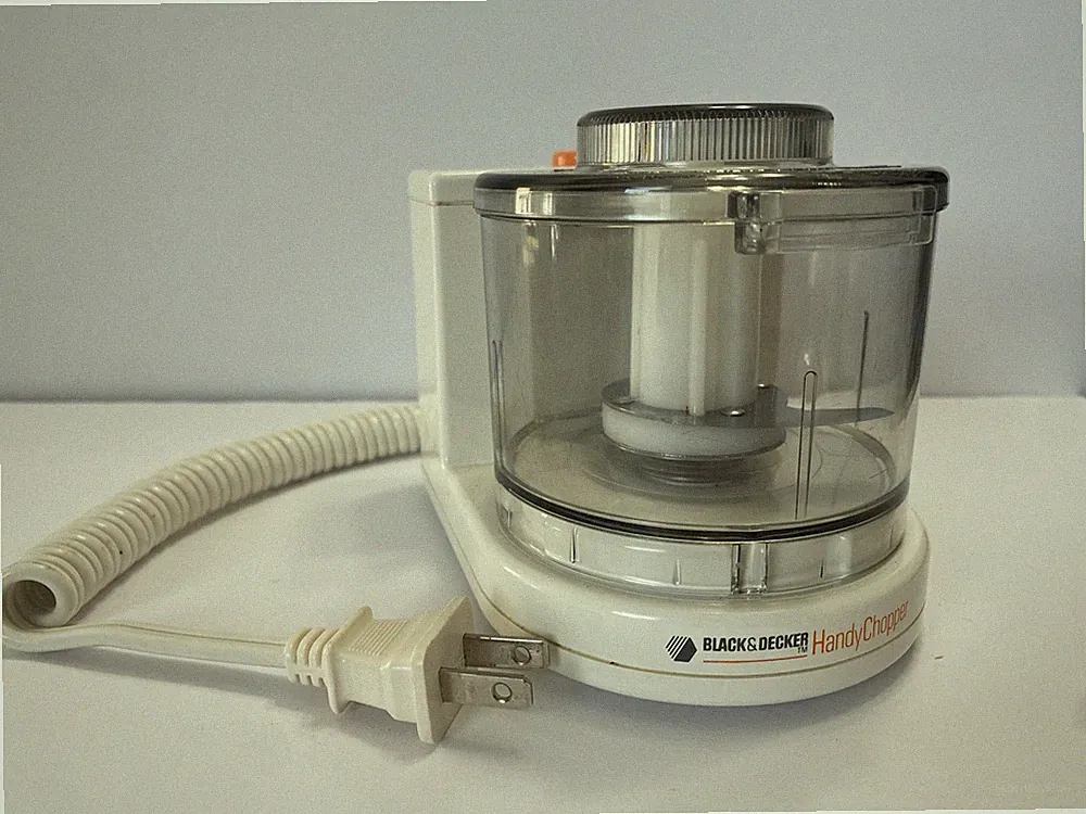VINTAGE Black & Decker Small Handy Chopper Mincer HC20 Tiny Food Processor