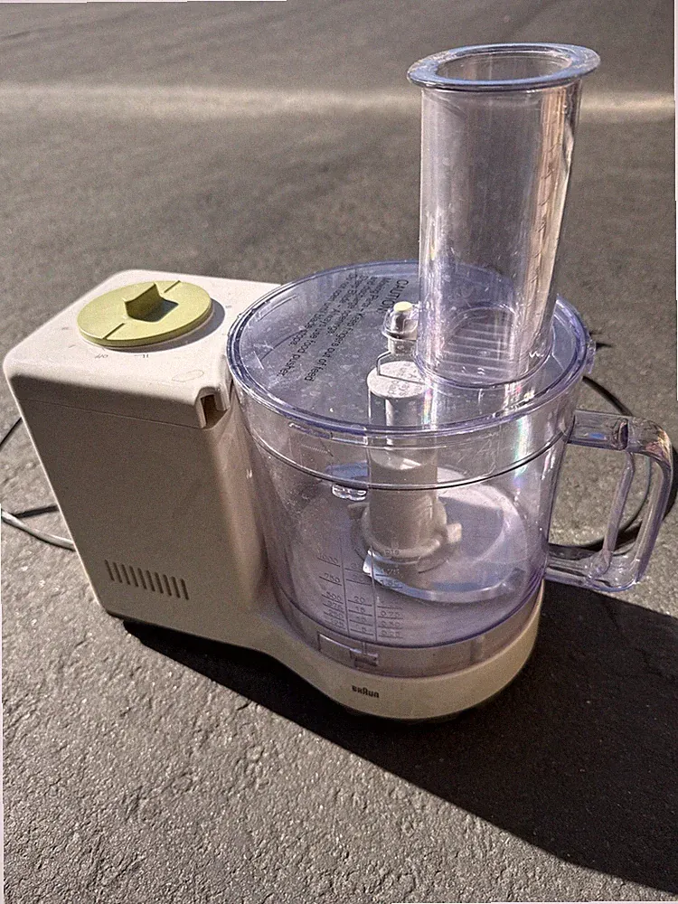 Vintage Braun Type 4259 Food Processor 460W Made In Germany Tested Working