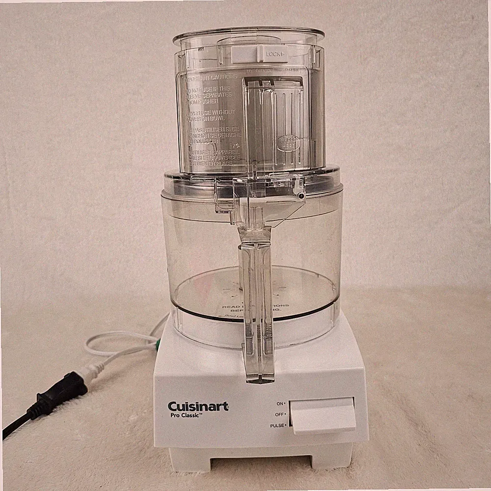 Vintage Cuisinart 7-Cup Pro Classic DLC-10S Food Processor Juicer