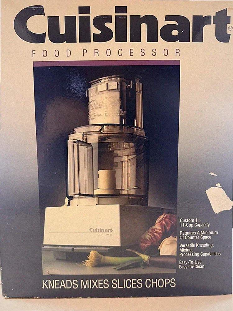 Vintage Cuisinart Classic Food Processor DLC-10C 7 Cup New Open Box See Pictures