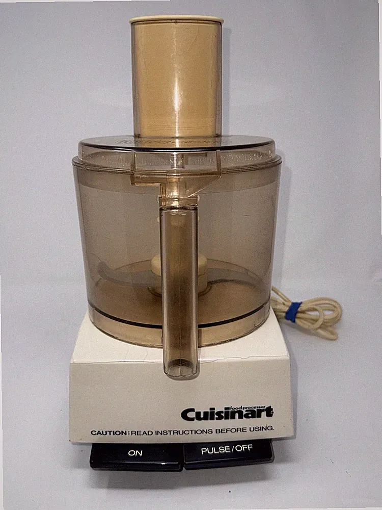 Vintage Cuisinart Food Processor Model DLC-7 Pro 14 Cup Made In Japan Tested
