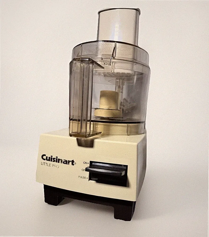 Vintage Cuisinart Little Pro Food Processor w/ Blade - Tested & Working GREAT