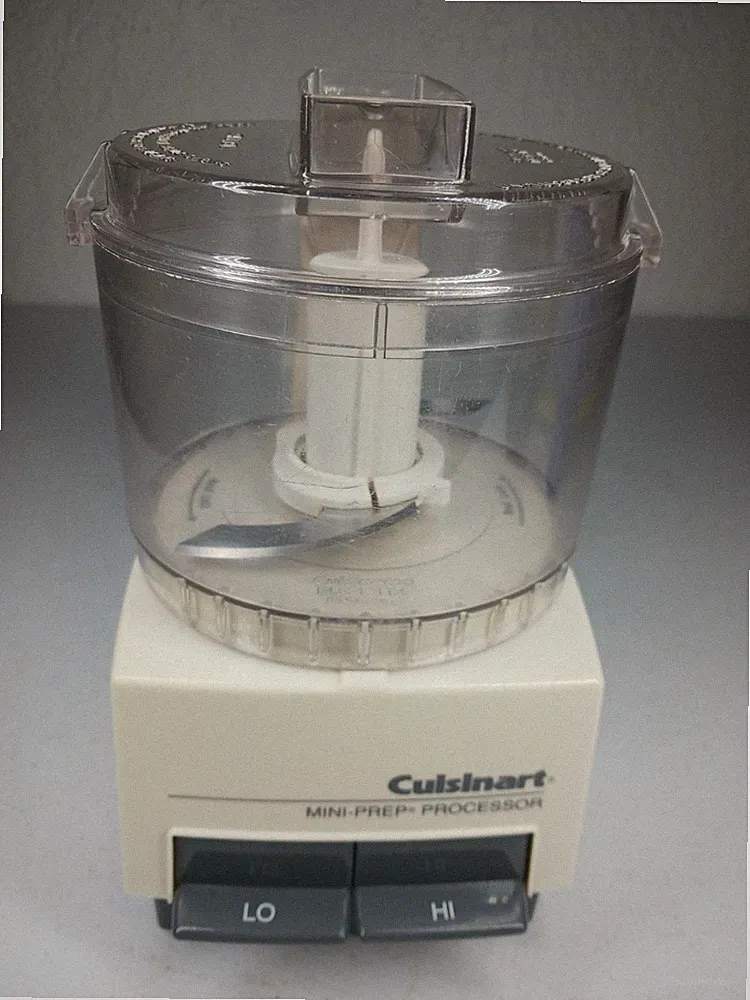 Vintage Cuisinart Mini-Prep 2 Speeds Food Processor Model DLC-1TX - TESTED!