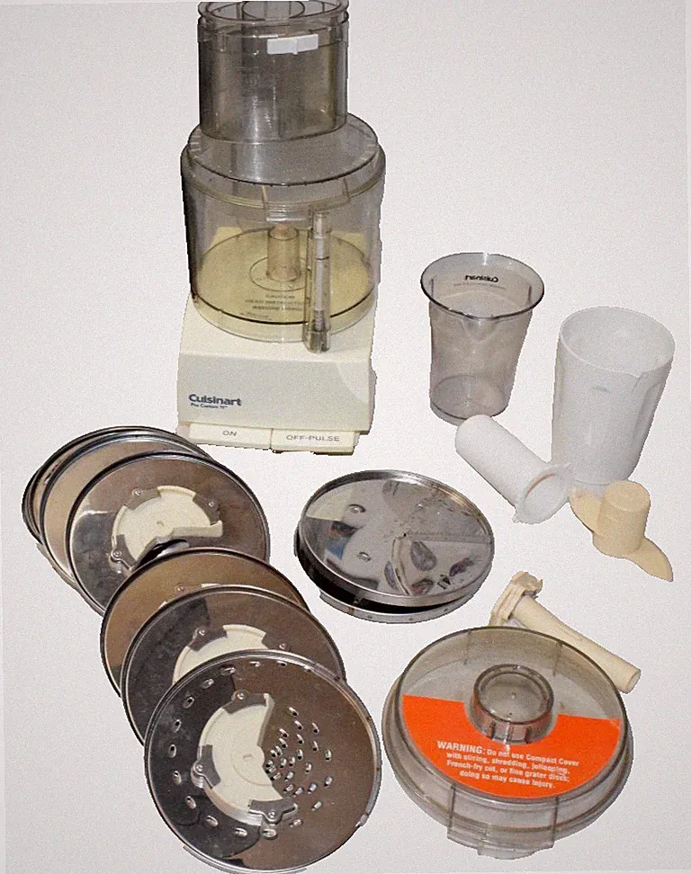 Vintage Cuisinart Pro Custom Food Processor 11 Cup DLC-8S With 11 Blades ++++
