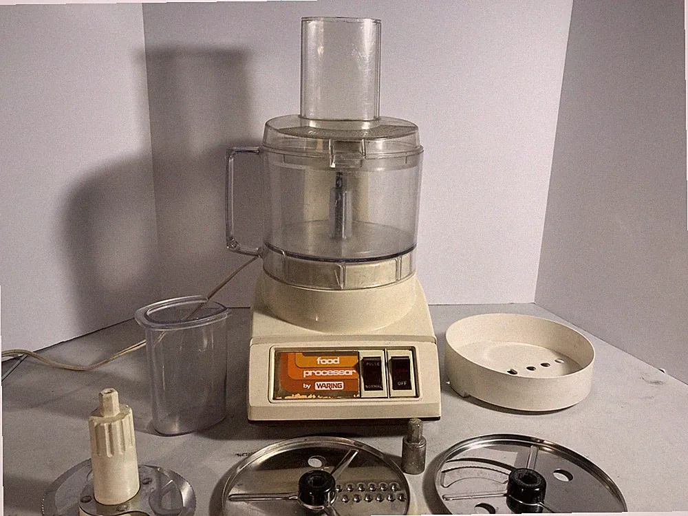 Vintage Food Processor by Waring. Model FP510. Blade 805. Tested