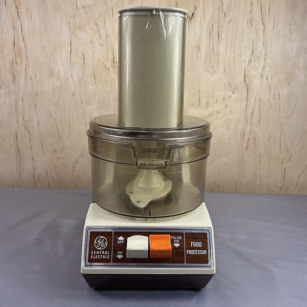 Vintage GE General Electric Food Processor Chopper D5FP1 Used Tested