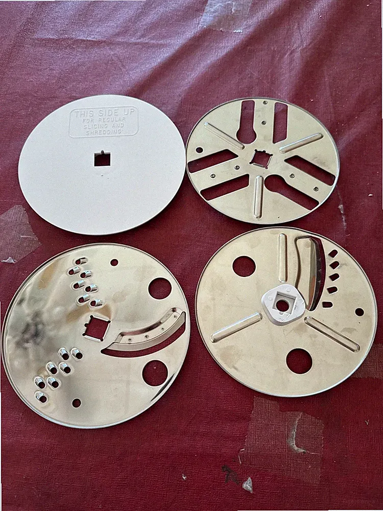 Vintage Hamilton Beach 712 Food Processor Replacement Slicing & Shredding Blades