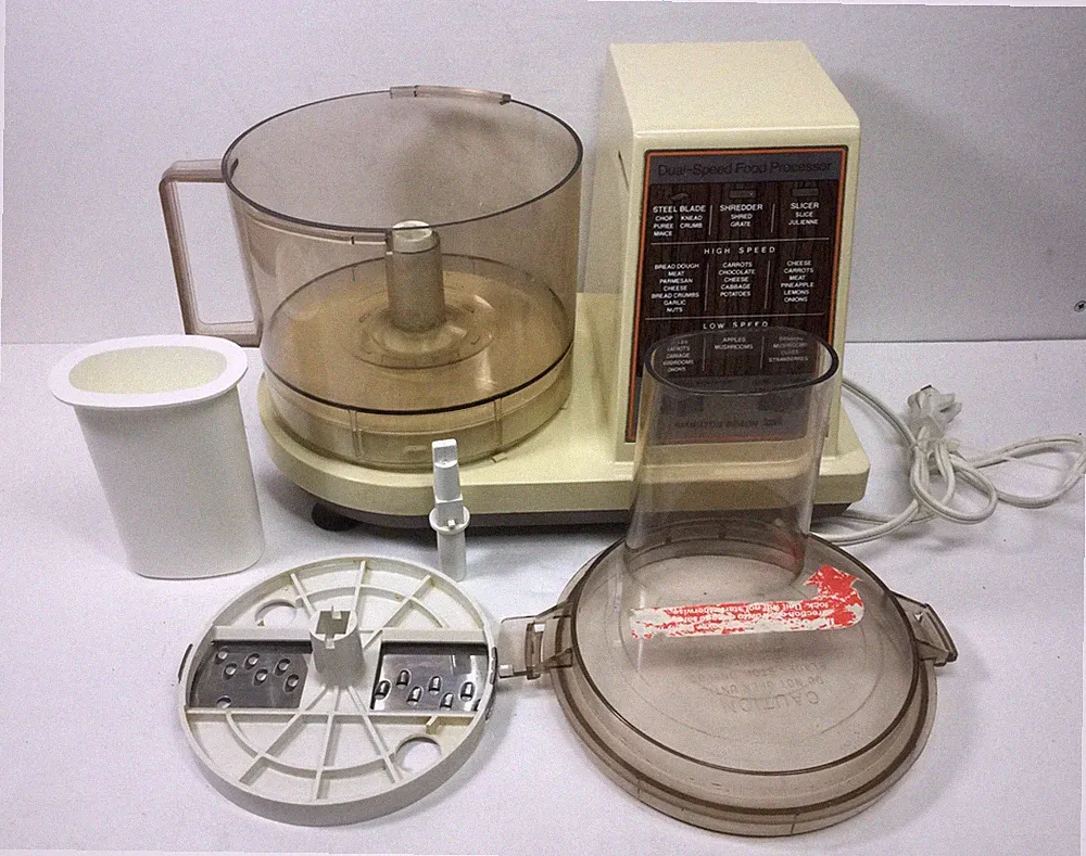 Vintage Hamilton Beach Scovill Dual Speed Food Processor 702-4