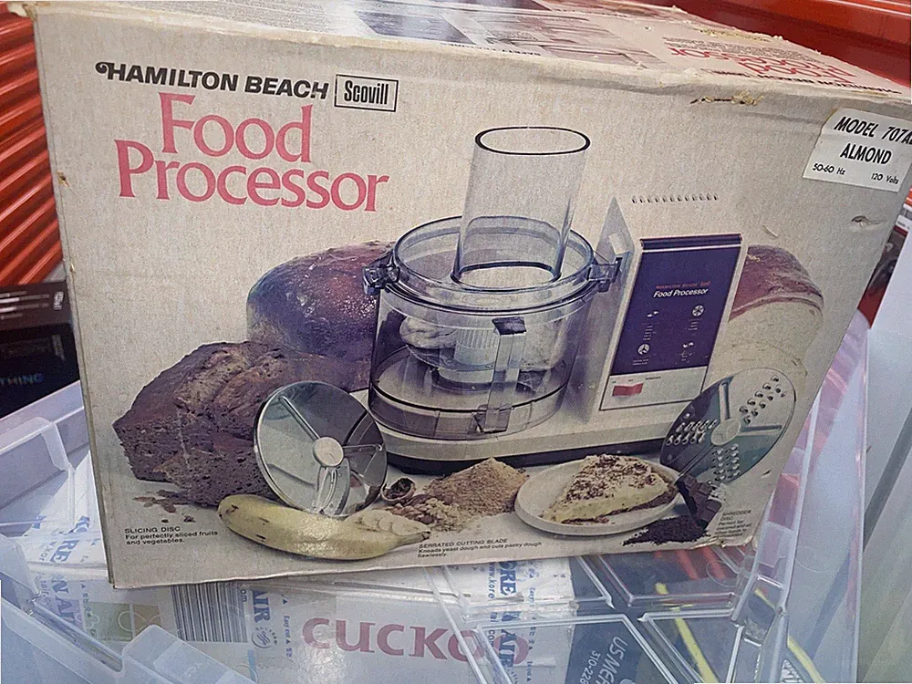 Vintage - Hamilton Beach Scovill - Electric Food Processor - Model 707-AL IN BOX