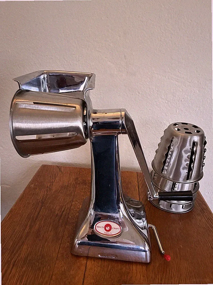 Vintage Health Craft Salad Processor Food Cutter w/5 Interchangeable Blades