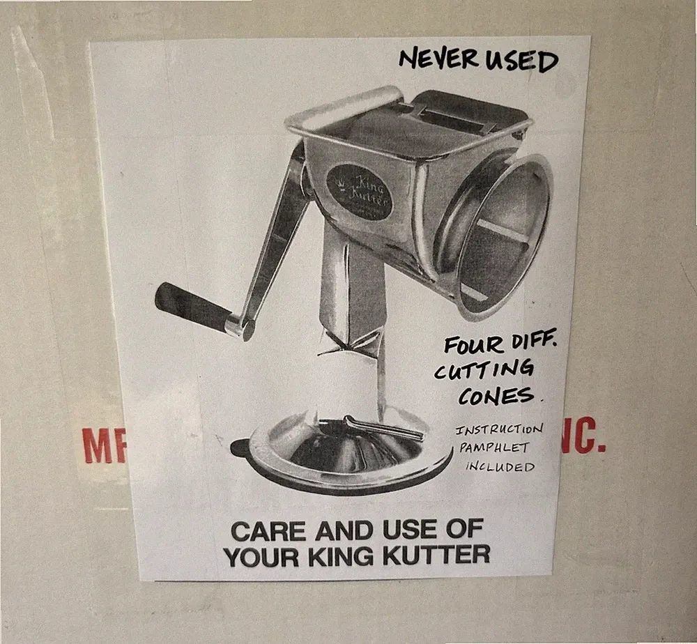 food processor slicer