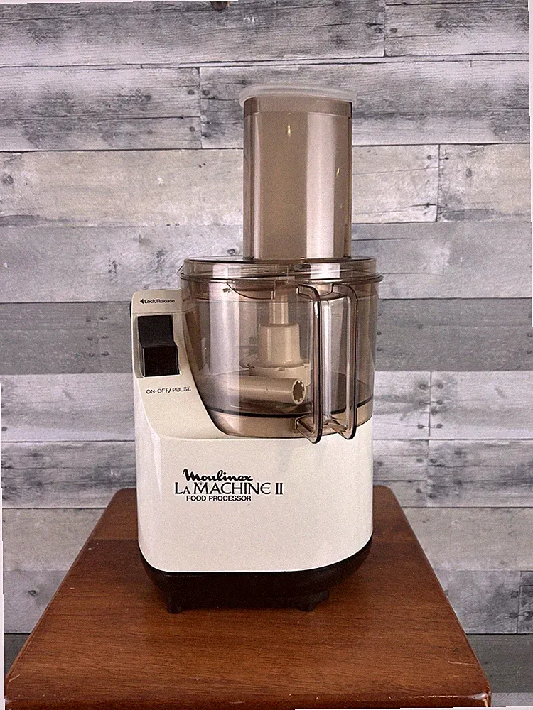 Vintage Moulinex Regal La Machine II Food Processor works great COMPLETE Tested!
