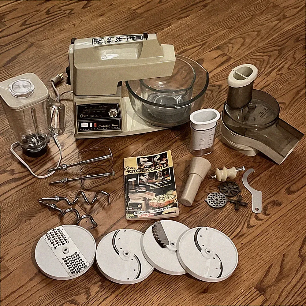 Vintage OSTER 10-Speed Electronic Touch Control Blender,Mixer,Food Processor