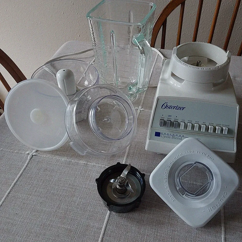 Blender Glass Pitcher Food Processor