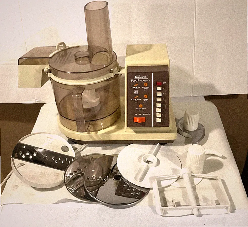 Vintage SEARS Counter Craft Food Processor #400 Tested works!