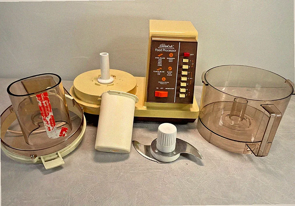 Vintage Sears CounterCraft 7 Speed Food Processor Model 400.693100 Tested Works
