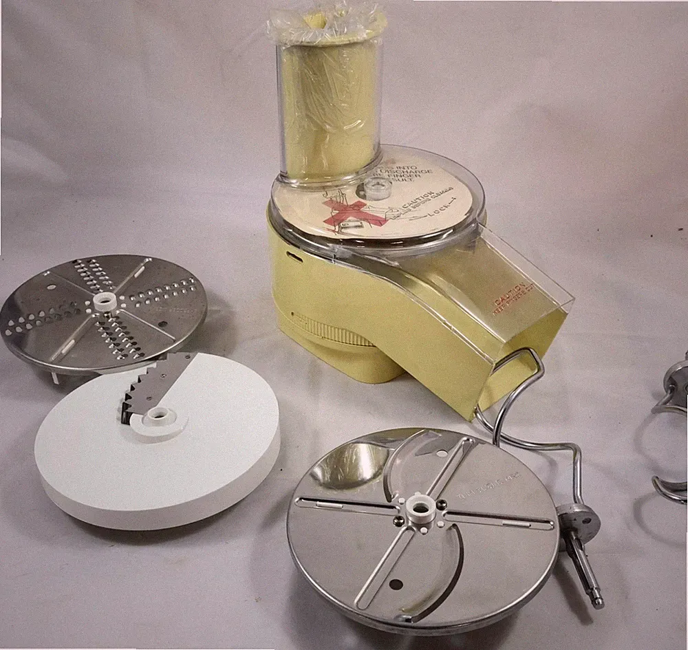 Vintage Sears Kitchen Machine Food Processor Attachments Accessory Blade Slice