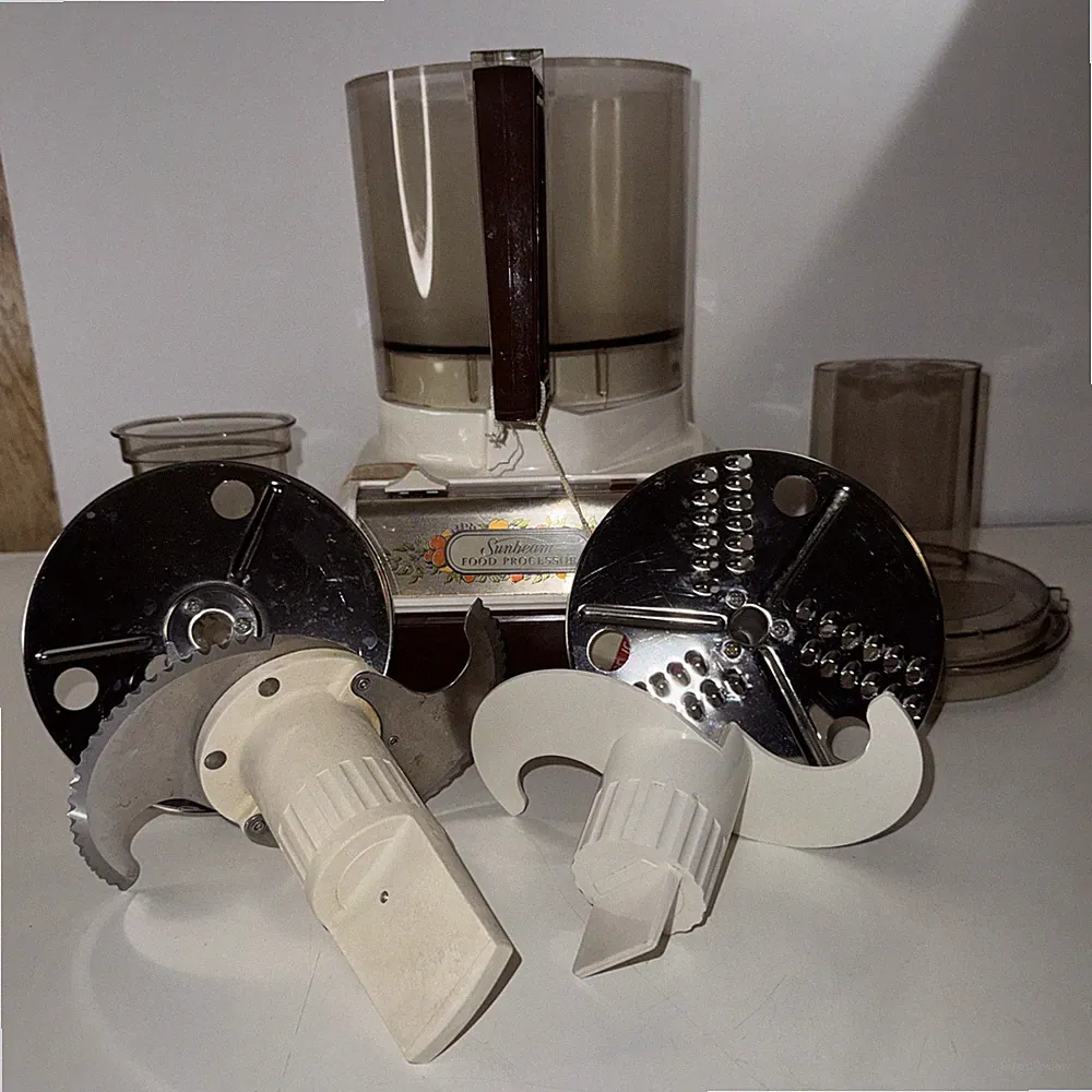 Vintage Sunbeam Le Chef Food Processor Model 14-11 Complete TESTED WORKS