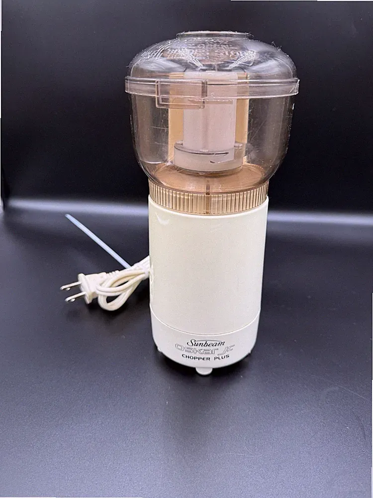 Vintage Sunbeam Oscar Oskar Jr. Chopper Plus Food Processor 14131 Tested