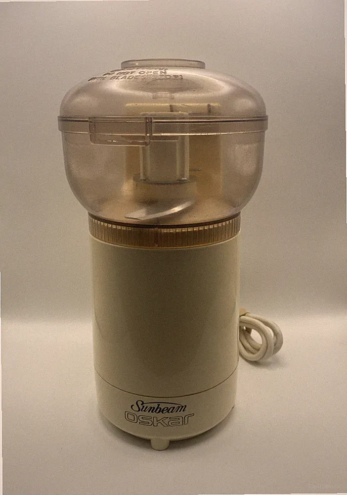 Vintage Sunbeam Oskar 14081 Food Processor Chopper Made in France w Bowl & Blade