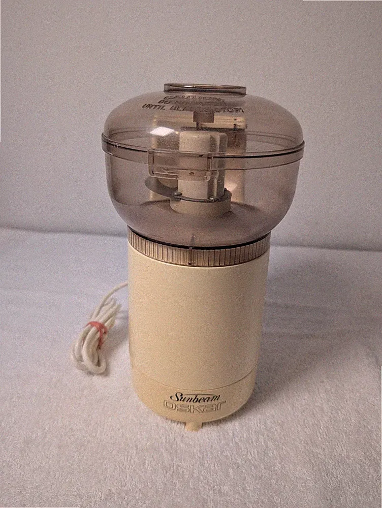Vintage Sunbeam Oskar Chopper Food Processor Chopper 14081 Tested & Working