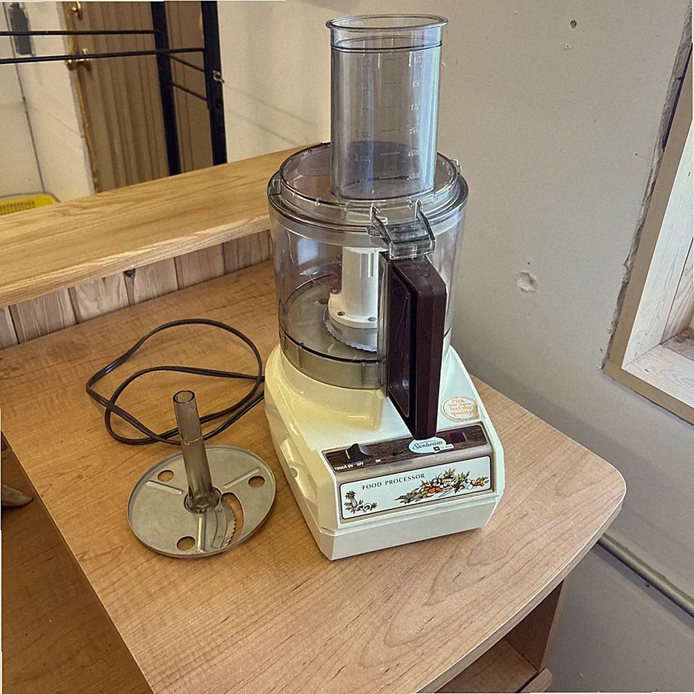 Vintage Sunbeam Vista Food Processor - 714-38 ✅TESTED WORKS GREAT 🔥🔥🔥
