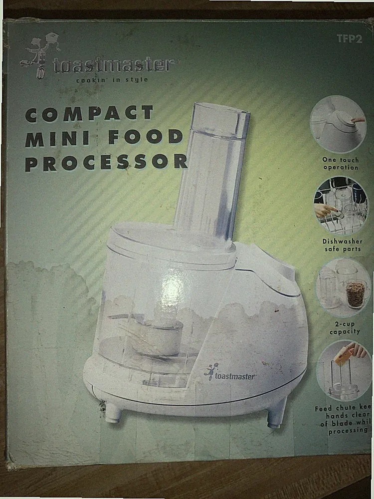 VINTAGE Toastmaster CHOPSTER MINI Food Processor Chopper Stainless Blade