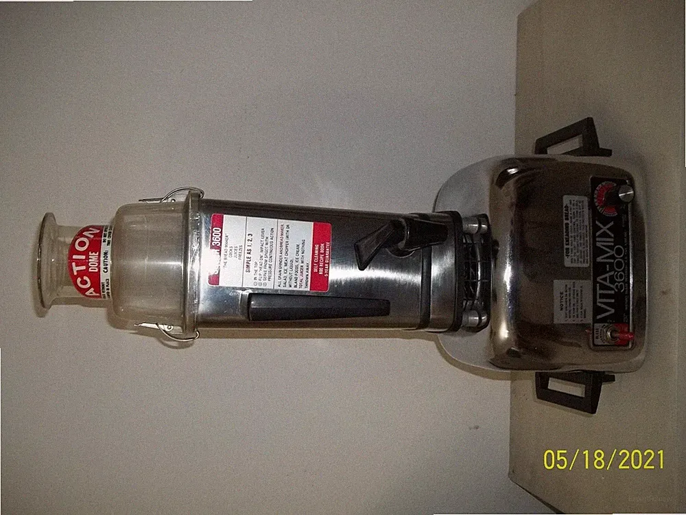 Vintage VITA-MIX SUPER 3600 Stainless Heavy Duty Blender-Food Processor Juicer