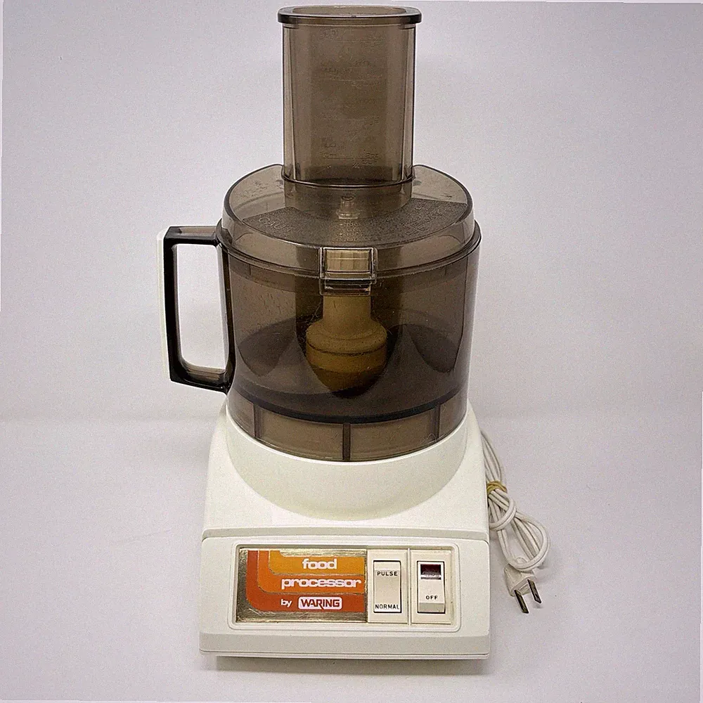 Vintage Waring Food Processor FP510 with Bowl and Blade - WORKS! Very Clean! VTG