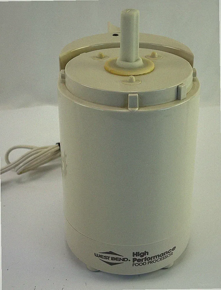 Vintage West Bend Food Processor 6500 Chopper Slicer High Performance MOTOR ONLY