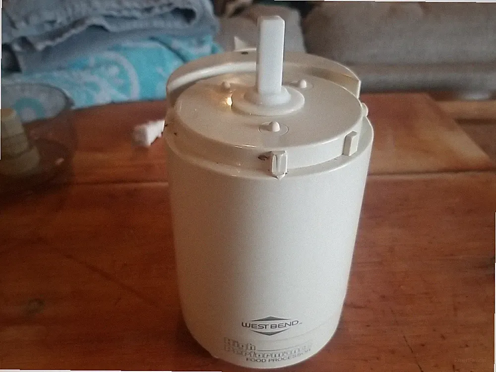 Vintage WEST BEND High Performance Food Processor Chopper Slicer 6500 Base Only