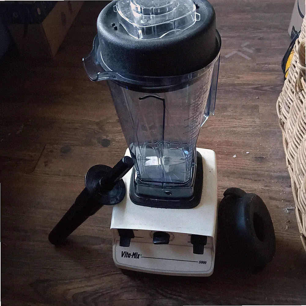 Vitamix 5000 VM0103 Blender White Tested Works Great! 10 Speed