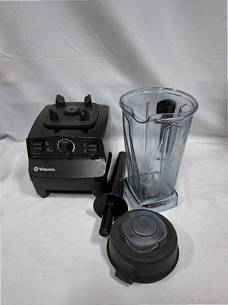 Vitamix 5200 64oz Black Blender Variable Speed w/ Container Lid Tamper VM0103