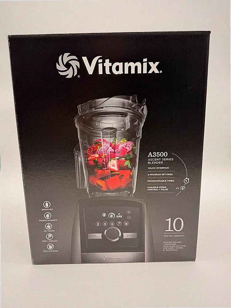 Vitamix A3500 Ascent Series Smart Blender VM0185 Touch Interface