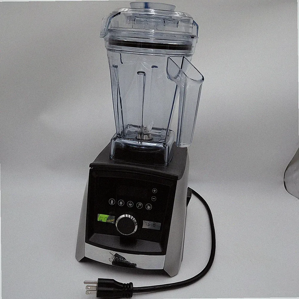 Vitamix A3500 Stainless Blender VM0185 Ascent Series Tested Works Clean Smoothie