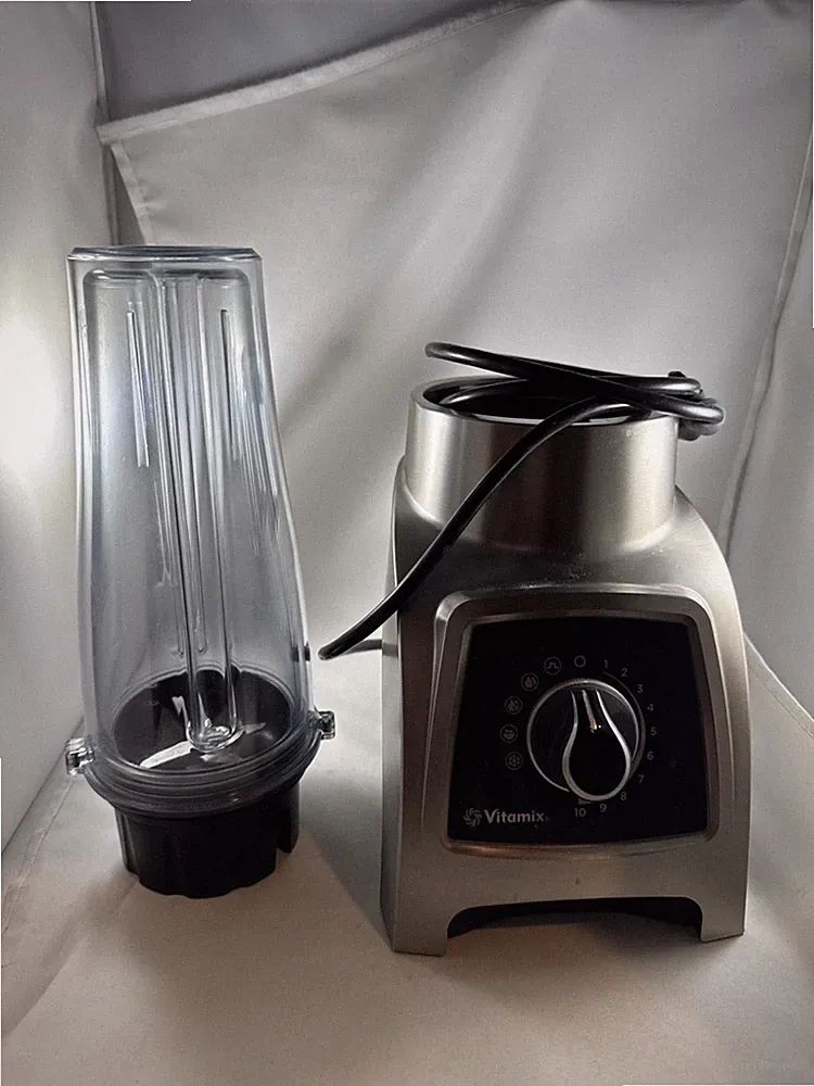 Vitamix Blender VM0178 Household Food Preparing Machine Silver Clean For Parts
