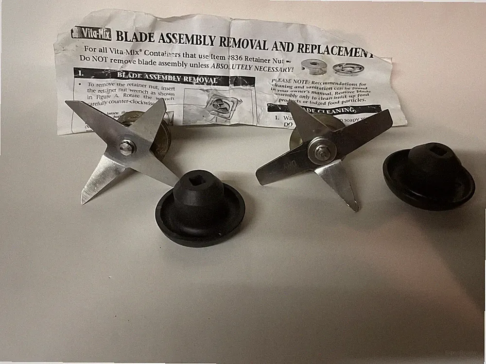 Vitamix Classic, Wet and Dry : TWO BLADES Assembly : AND Parts